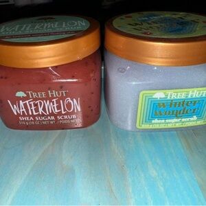 Tree hut body scrubs